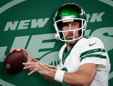 O quarterback do New York Jets, Aaron Rodgers, está fora da temporada devido a uma ruptura no tendão de Aquiles.