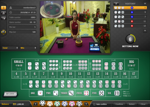 sic bo ásia tecnologia ao vivo