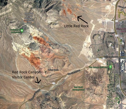 Pequena Rocha Vermelha