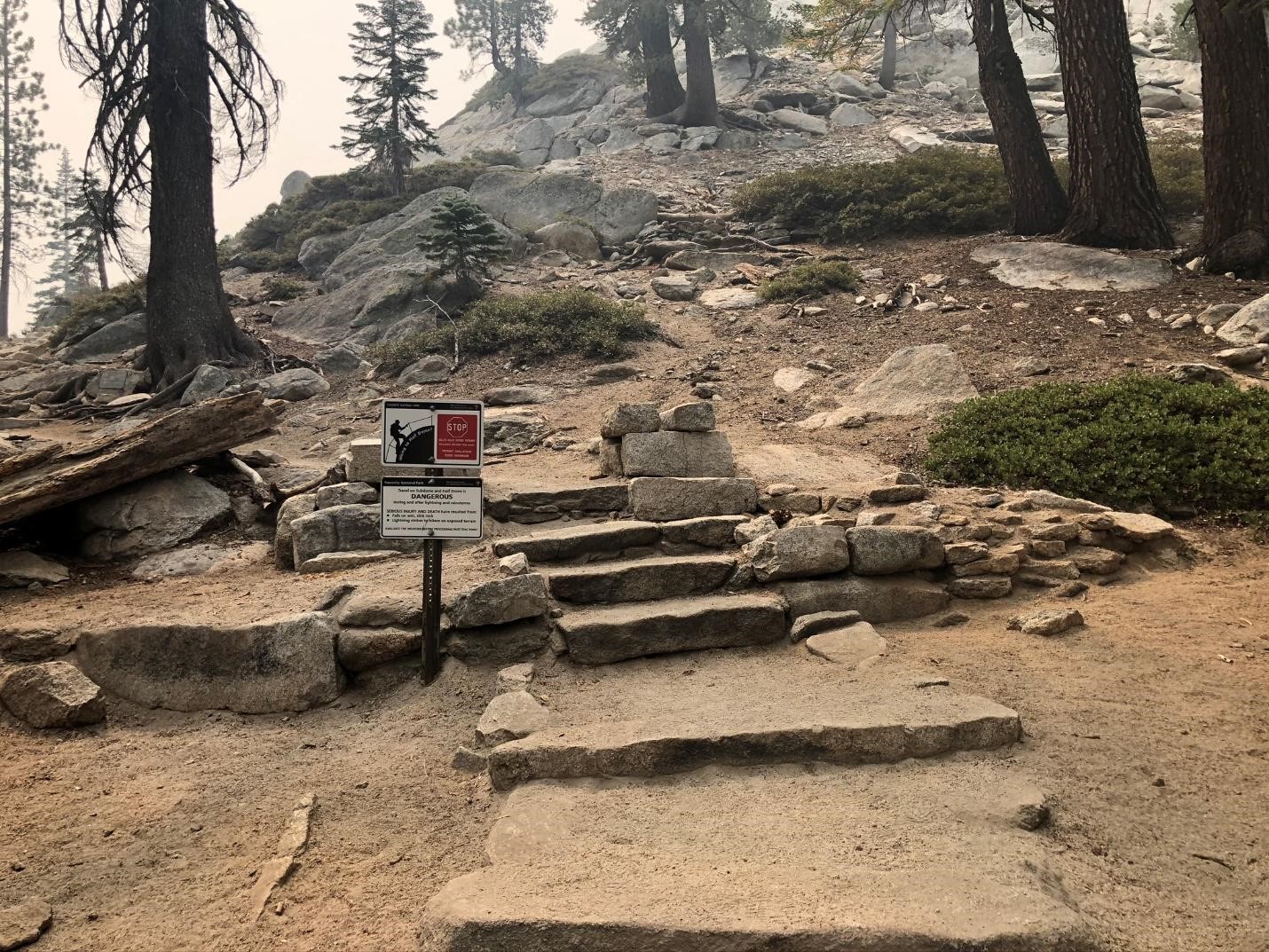 Half Dome - escalada