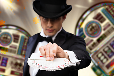 Máquinas de trapaça mágicas