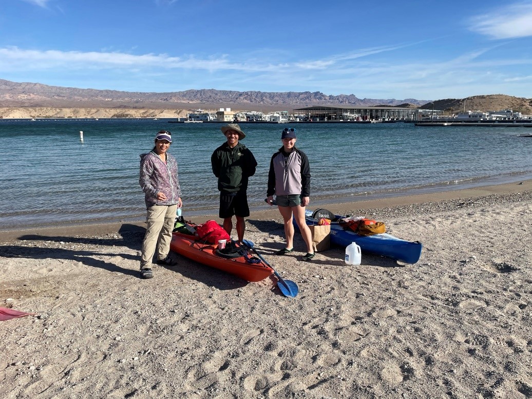 A marina de Cottonwood Cove