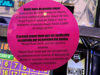 Vale-presente em dobro para o prêmio principal