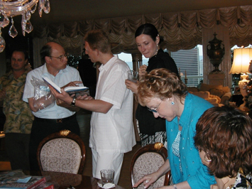 Uma festa de escritores de jogos de azar