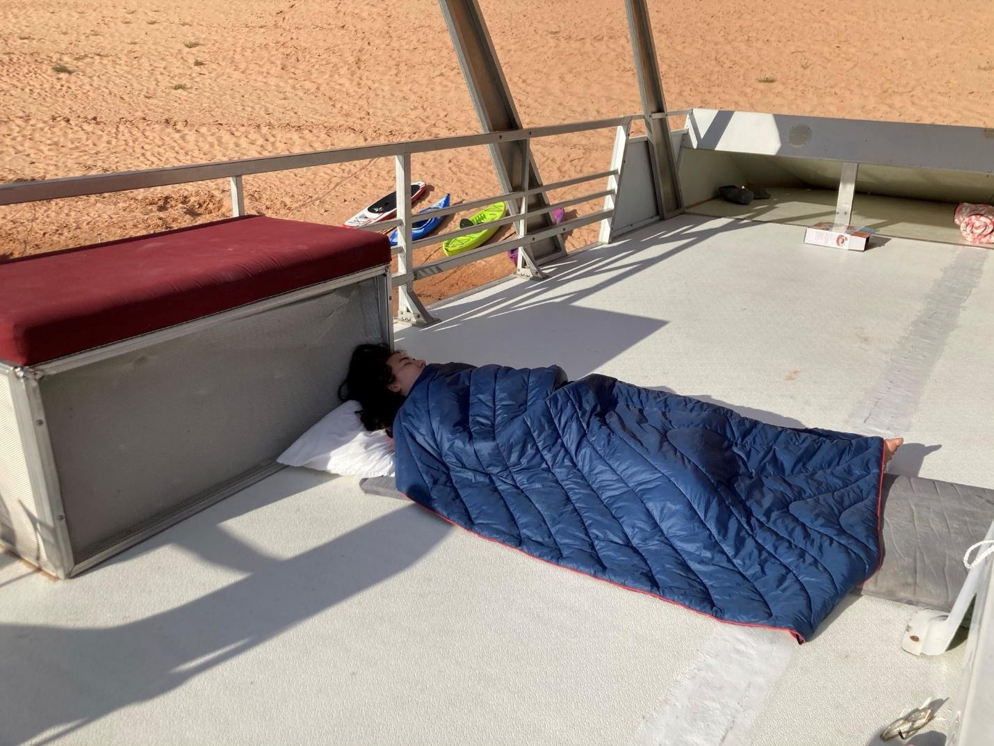 Dormir sob um céu estrelado