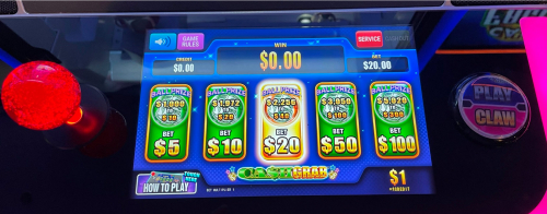 painel de garra go go