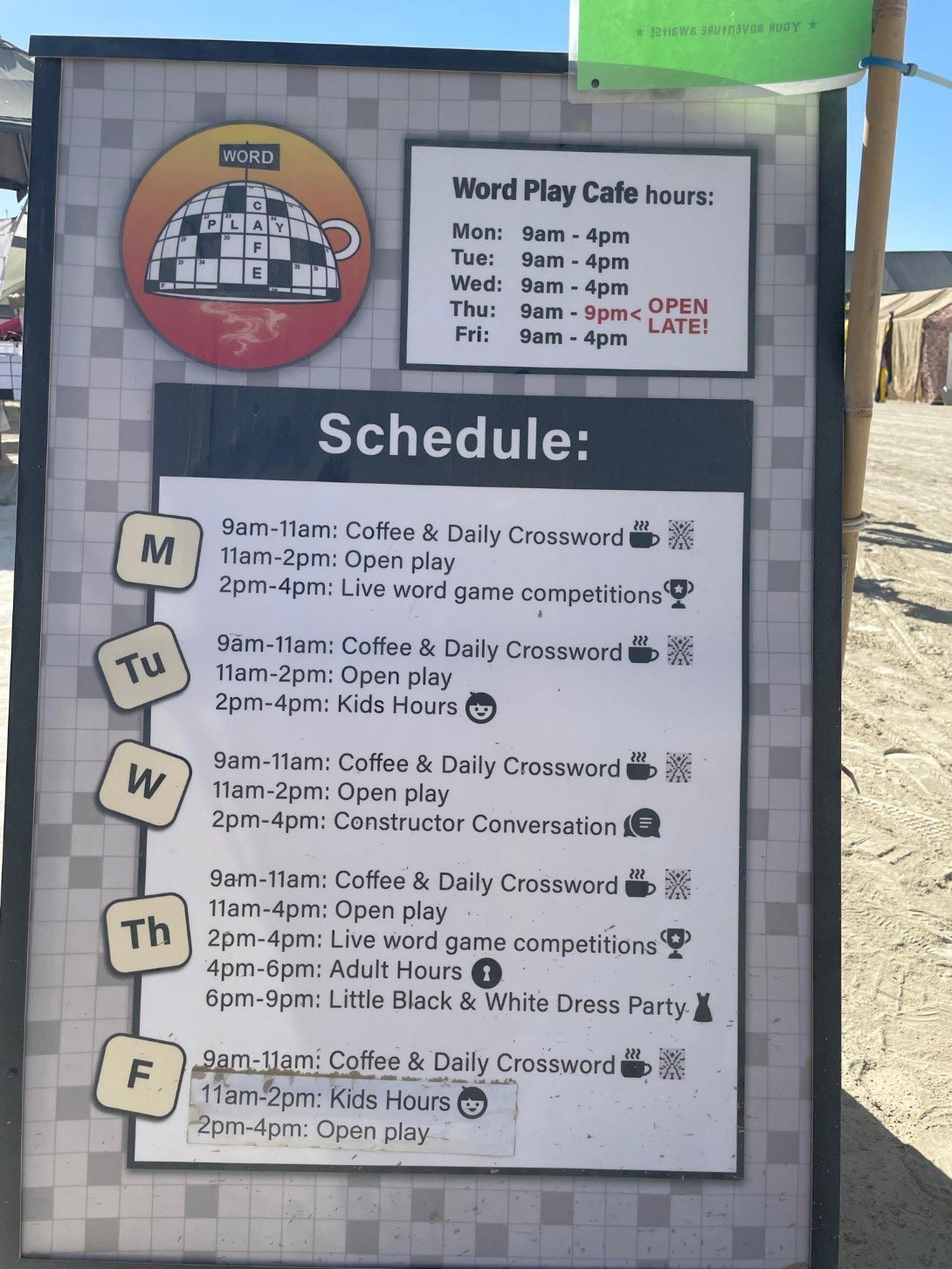 programação diária