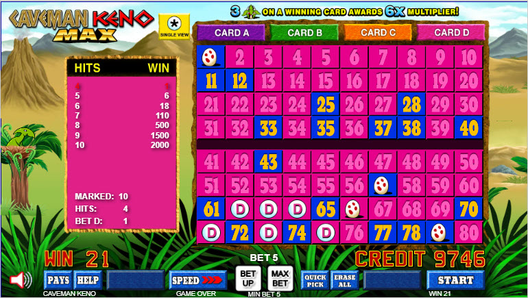 carta do homem das cavernas d