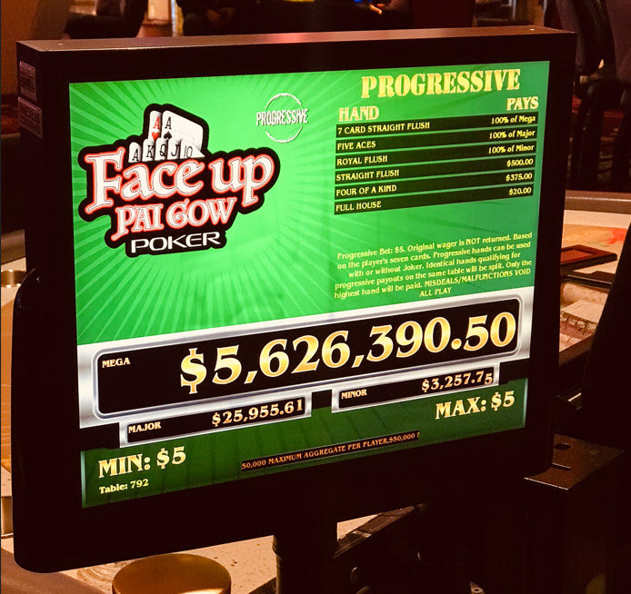 face up pai gow poker 121722