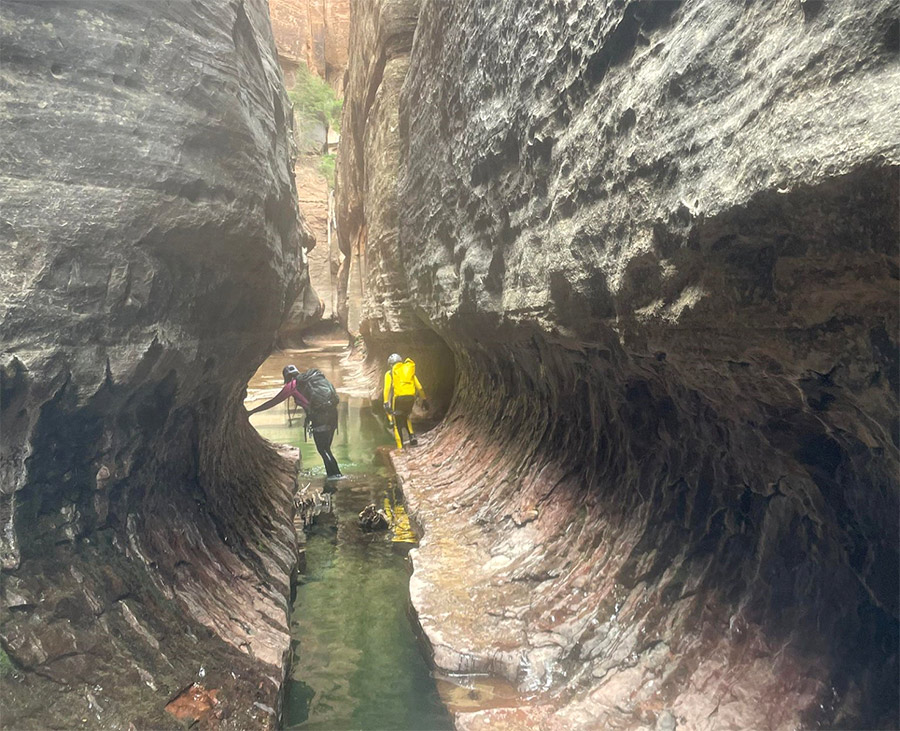 Túnel principal do metrô