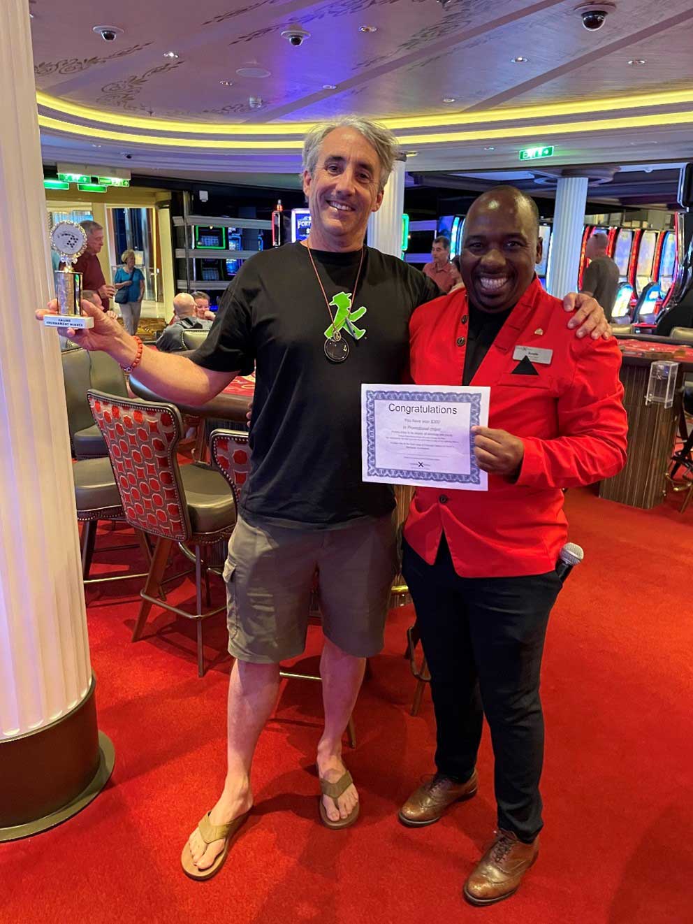 vencedor do torneio de blackjack