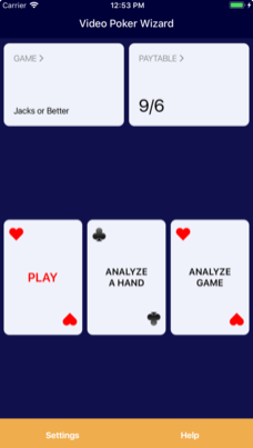 Vídeo Poker Wizard 1