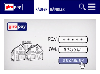 Pagamento online Giropay