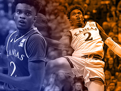 Lagerald Vick tira uma licença.