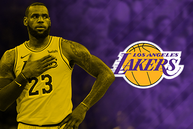 Os torcedores no Staples Center