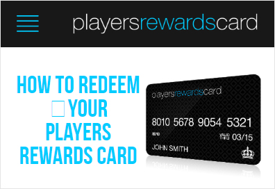 Cartão de Recompensas para Jogadores