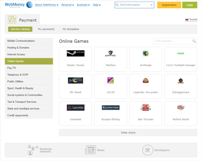 Método de pagamento em cassinos online