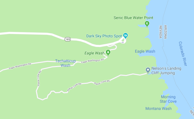 Mapa de saltos de Nelson's Landing